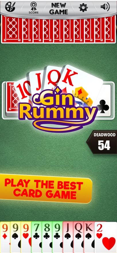 Gin Rummy * The Best Card Game