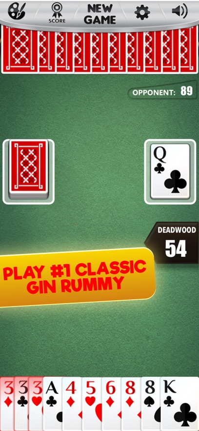 Gin Rummy * The Best Card Game