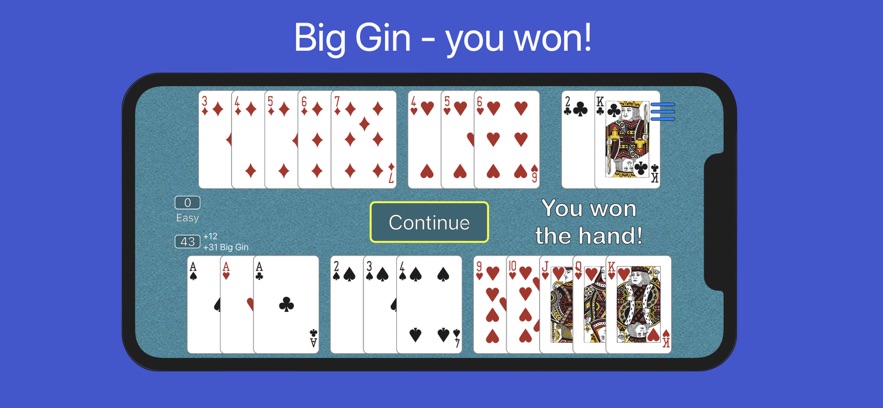 Real Gin Rummy - no ads!
