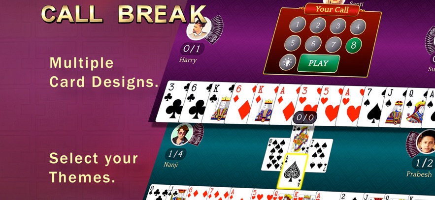 Callbreak Ludo Rummy Solitaire