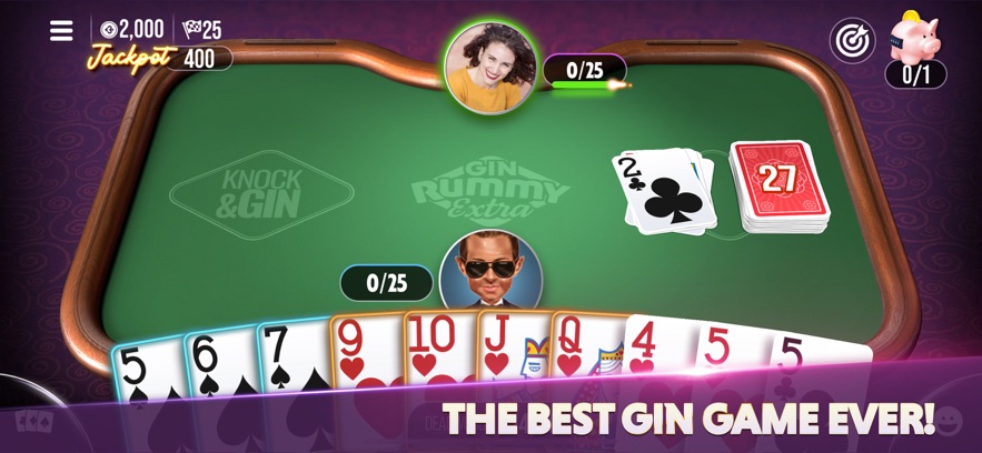Gin Rummy Extra - Card Game