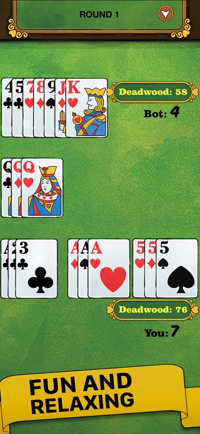 Gin Rummy Card Game Classic
