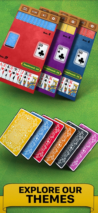 Gin Rummy Card Game Classic