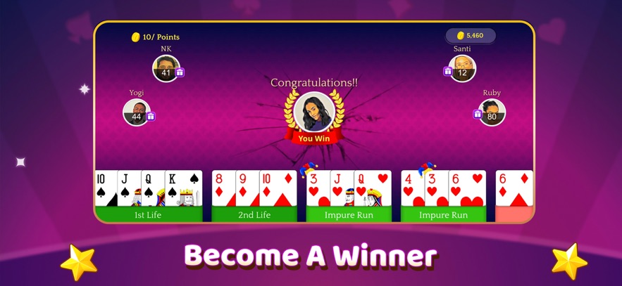 Rummy - Offline Card Game