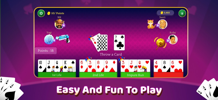 Rummy - Offline Card Game