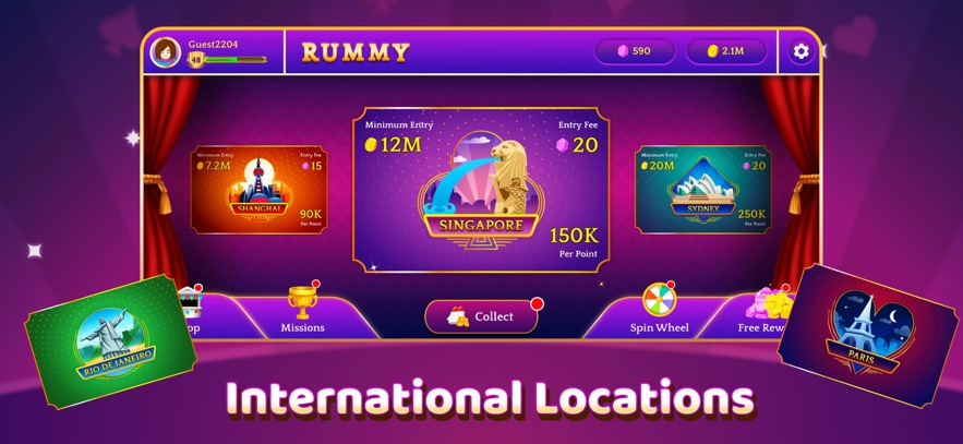 Rummy - Offline Card Game