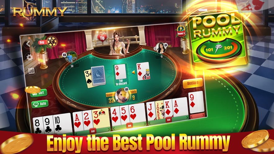 Indian Rummy&Teen Patti Online