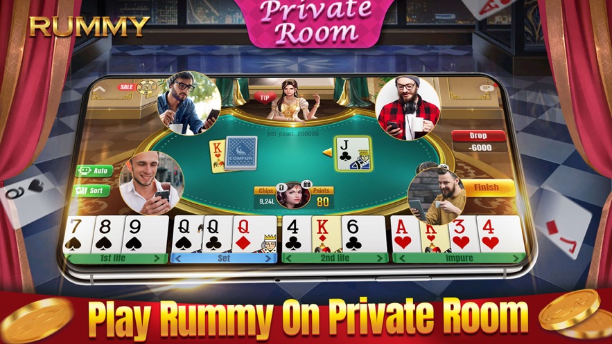 Indian Rummy&Teen Patti Online