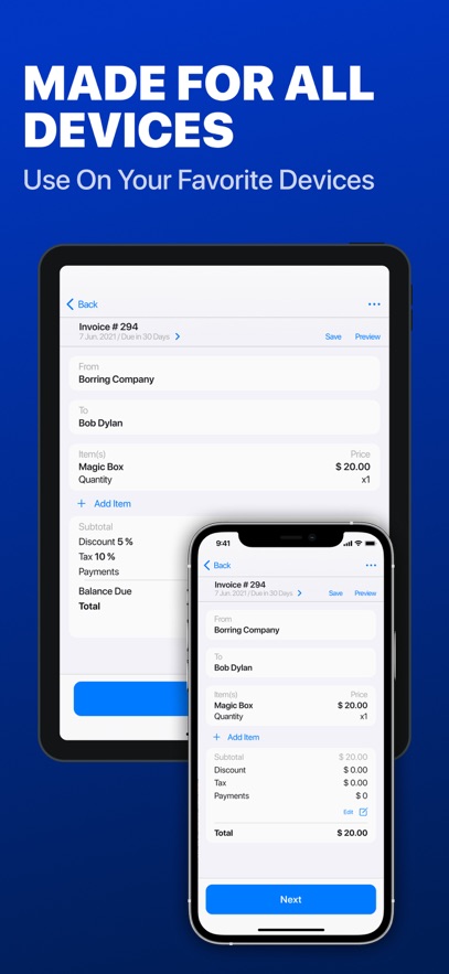 Invoice Maker Docly
