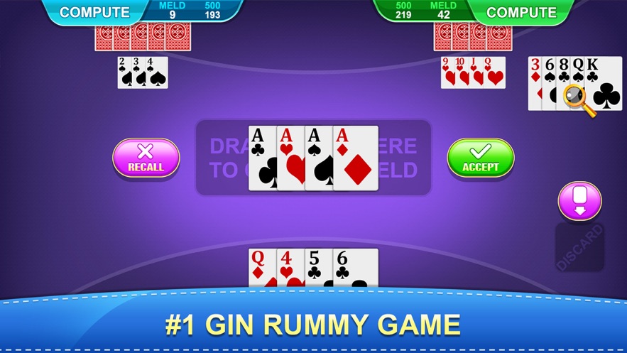 Rummy - Gin Rummy Offline Game