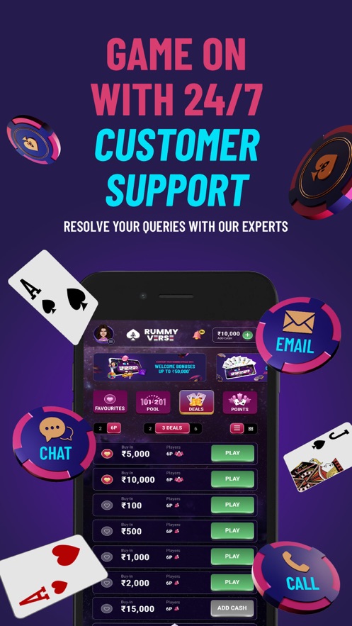 RummyVerse - Online Cash Rummy