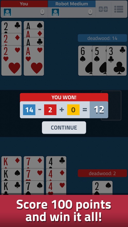 Gin Rummy - Classic Card Game