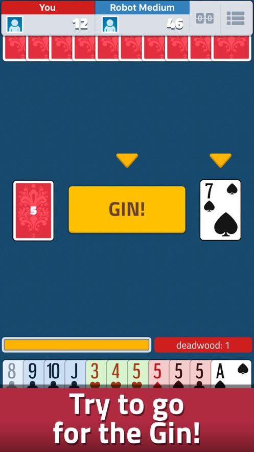 Gin Rummy - Classic Card Game